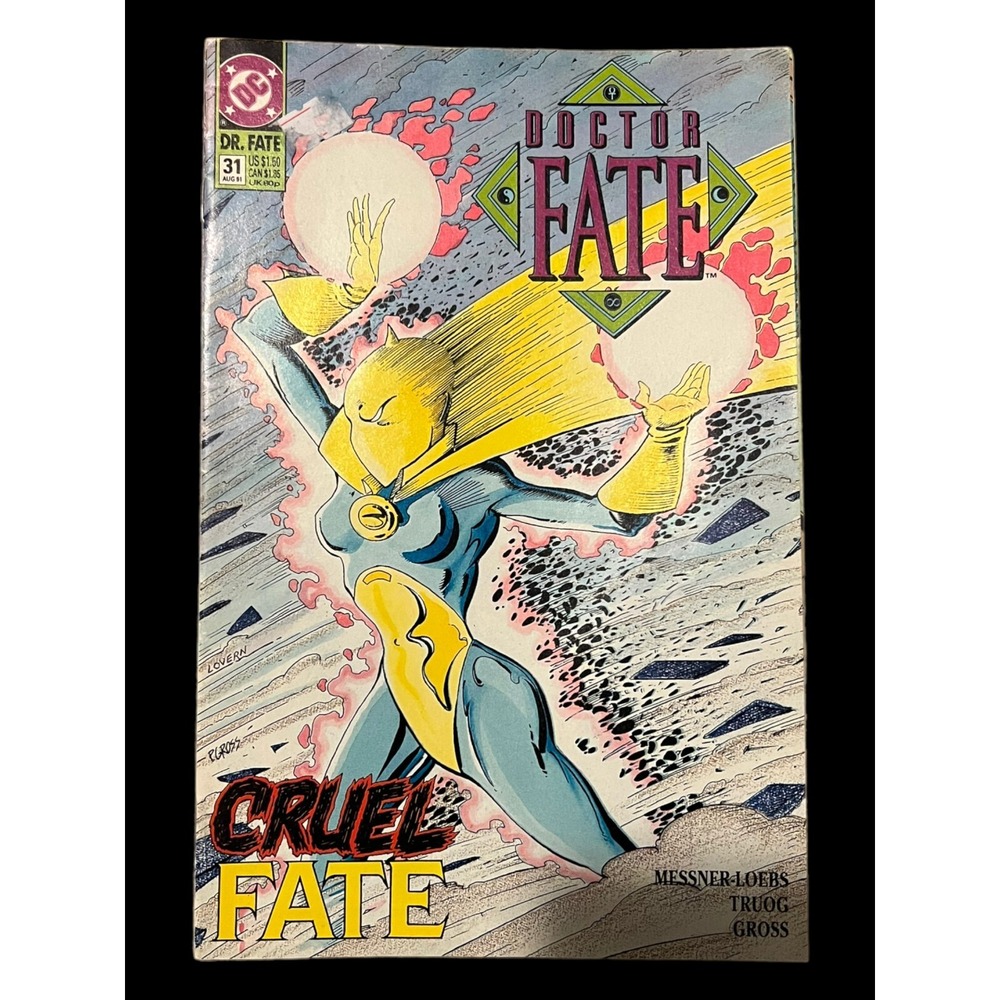 DC Comics Doctor Fate #31 Comic OS Multi Good August 1991 Cruel Fate Vintage